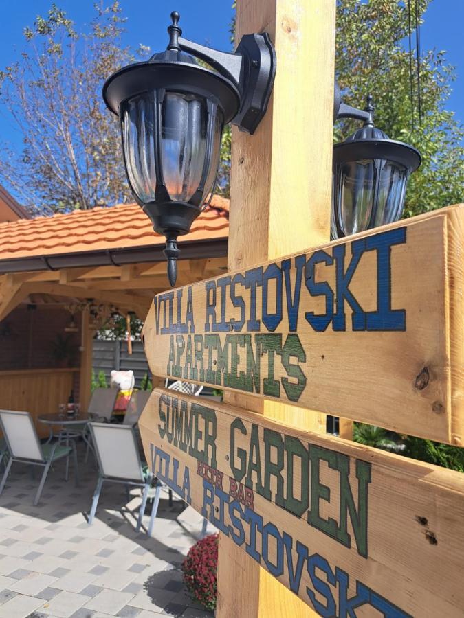 Villa Ristovski โอครีด ภายนอก รูปภาพ